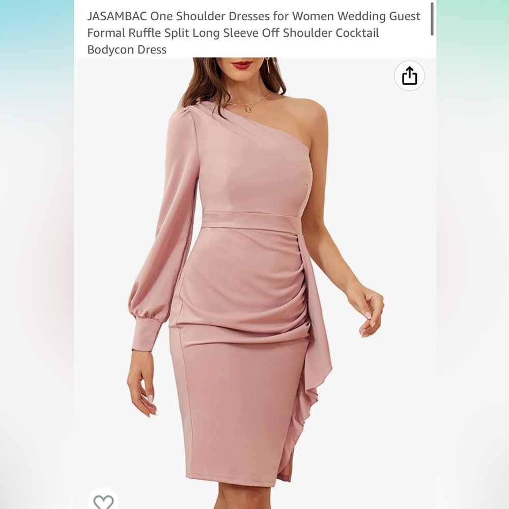 One shoulder bodycon dress